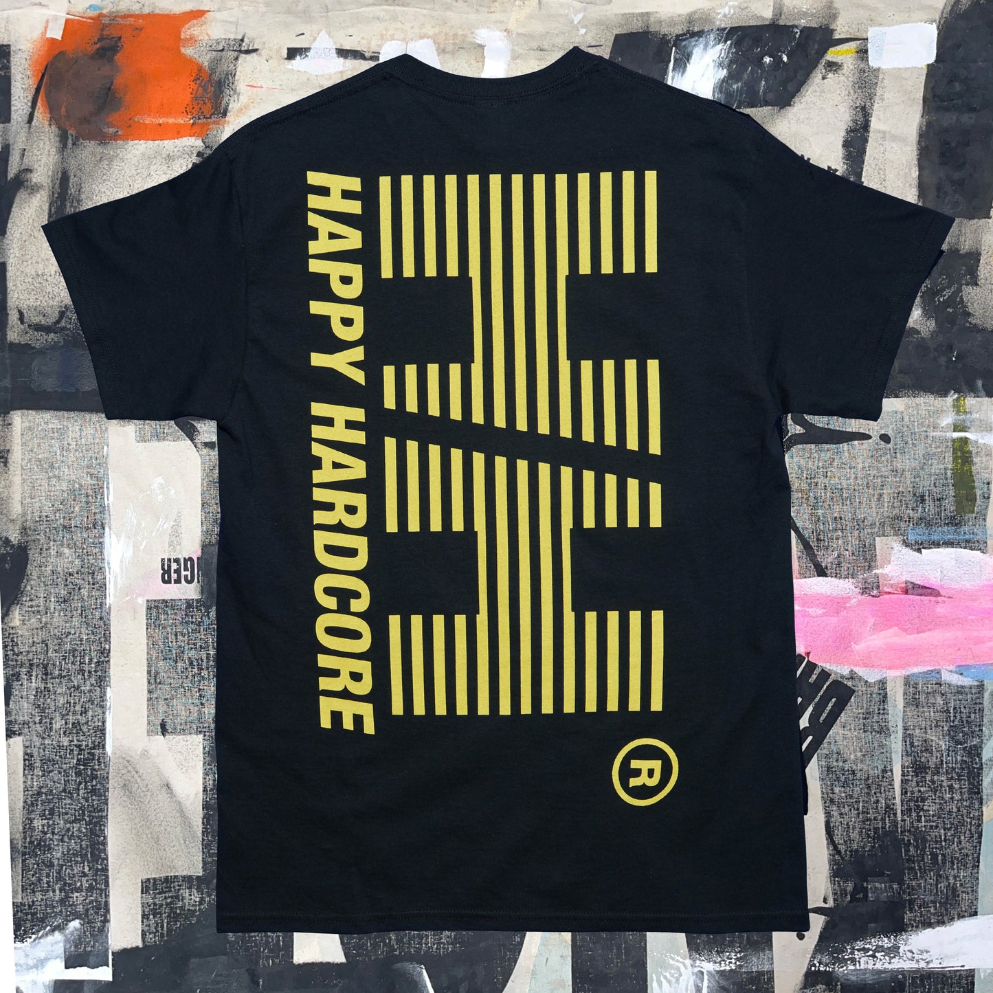 HAPPY HARDCORE black T-shirt