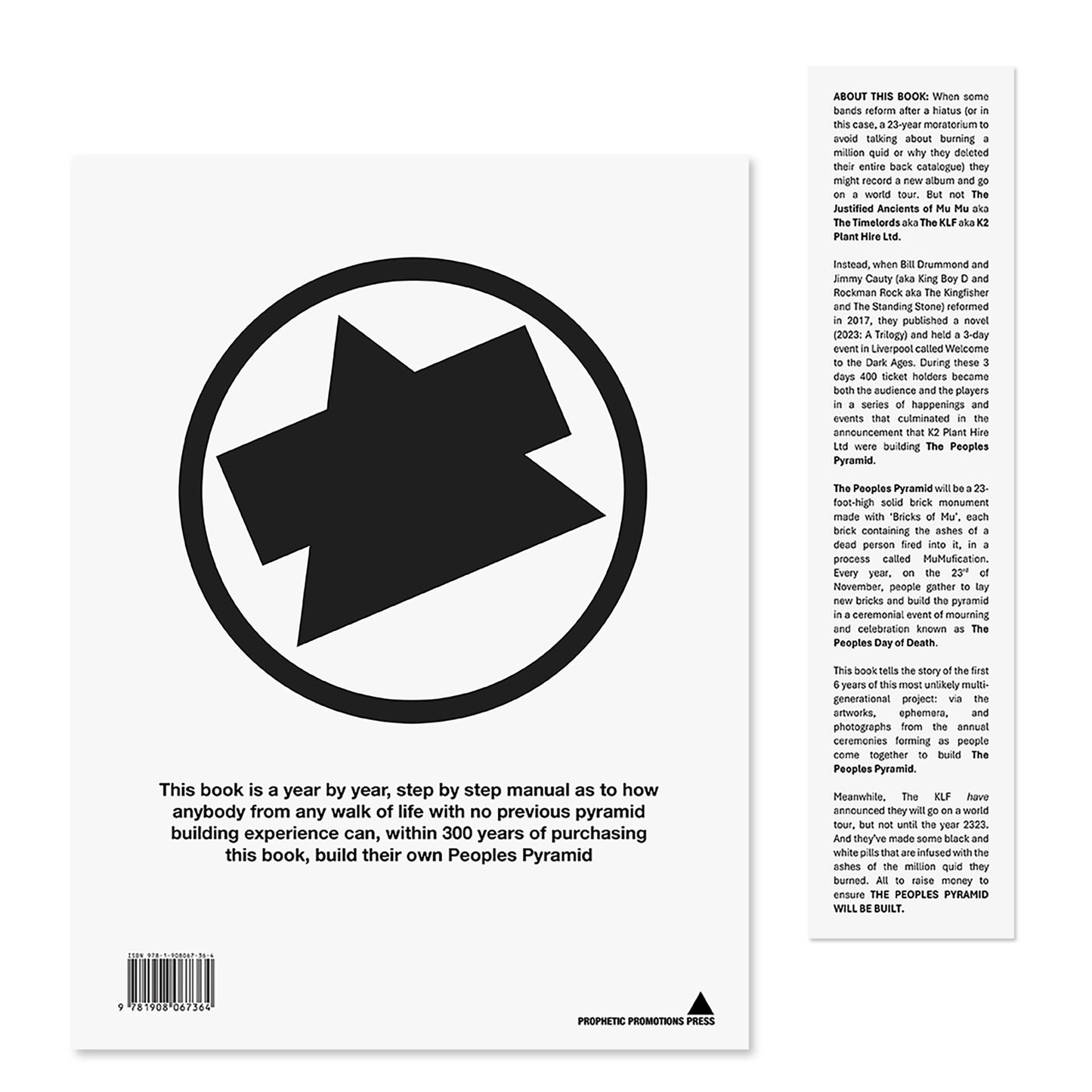 THE MANUAL (How To Build a Peoples Pyramid the Hard Way) paperback Book