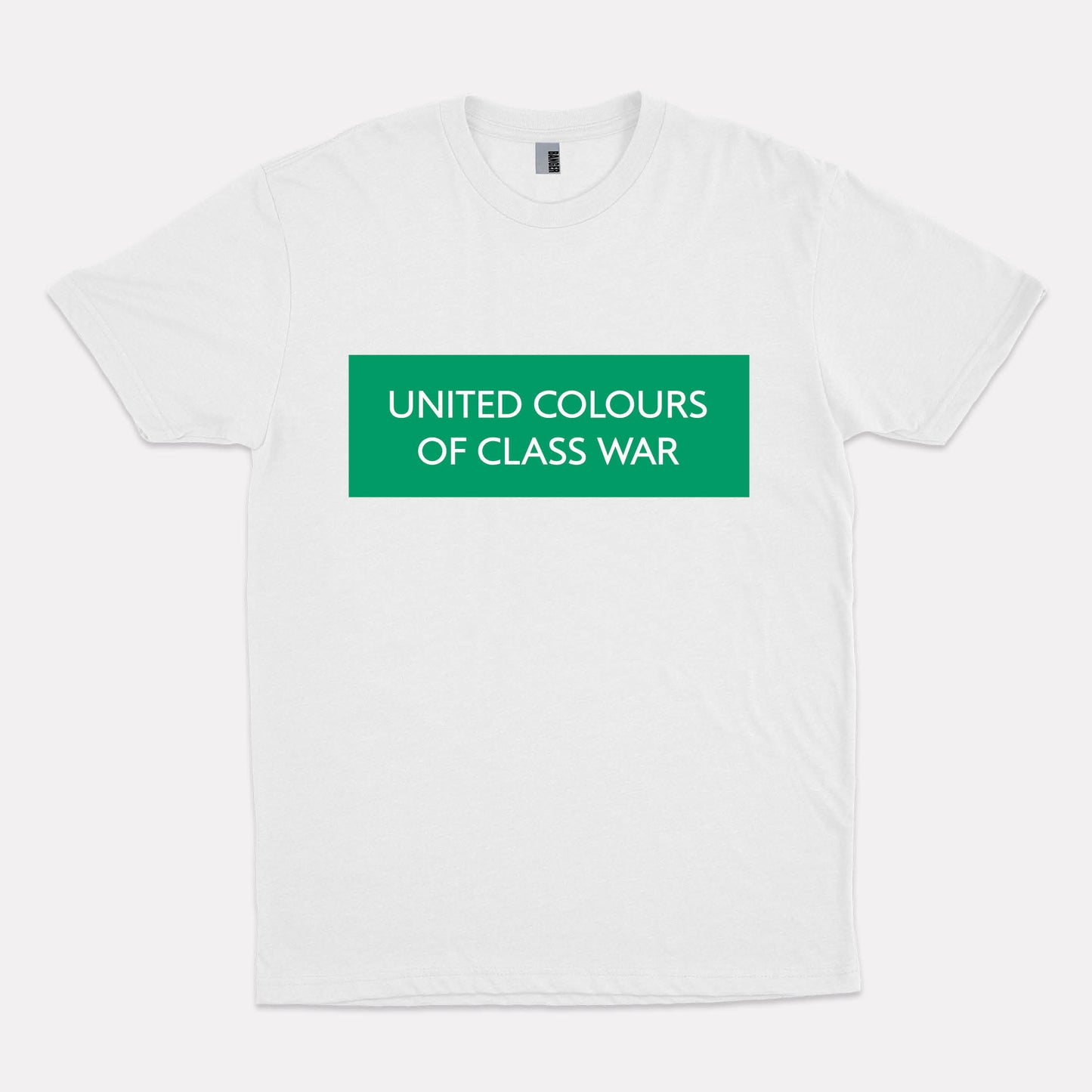 UNITED COLOURS OF CLASS WAR white T-shirt