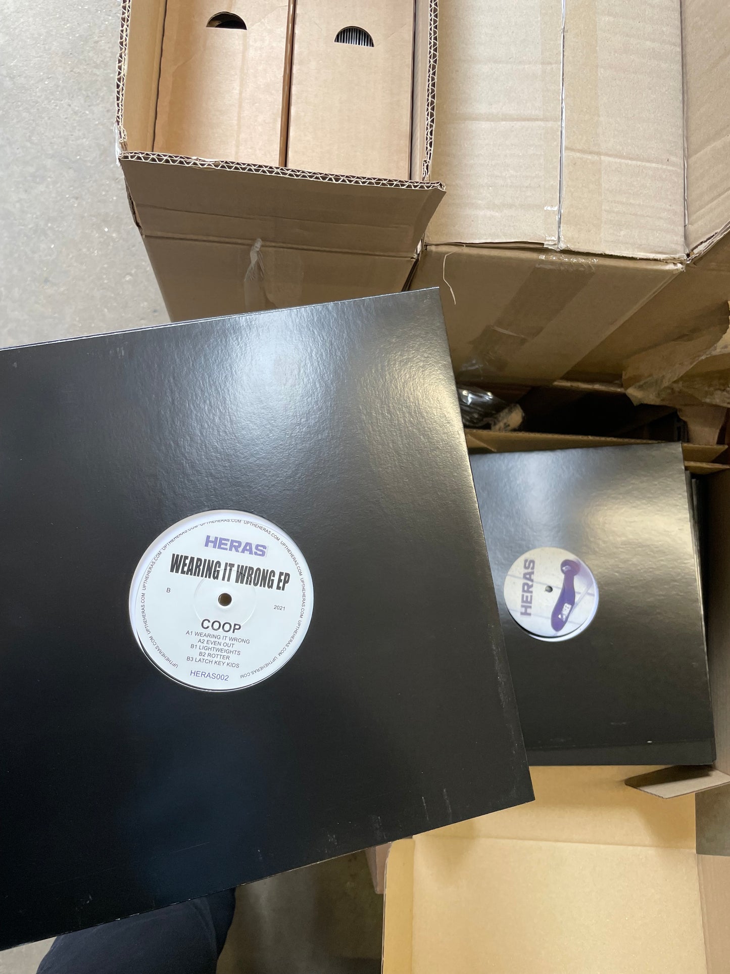 COOP: WEARING IT WRONG EP HERAS002 Vinyl