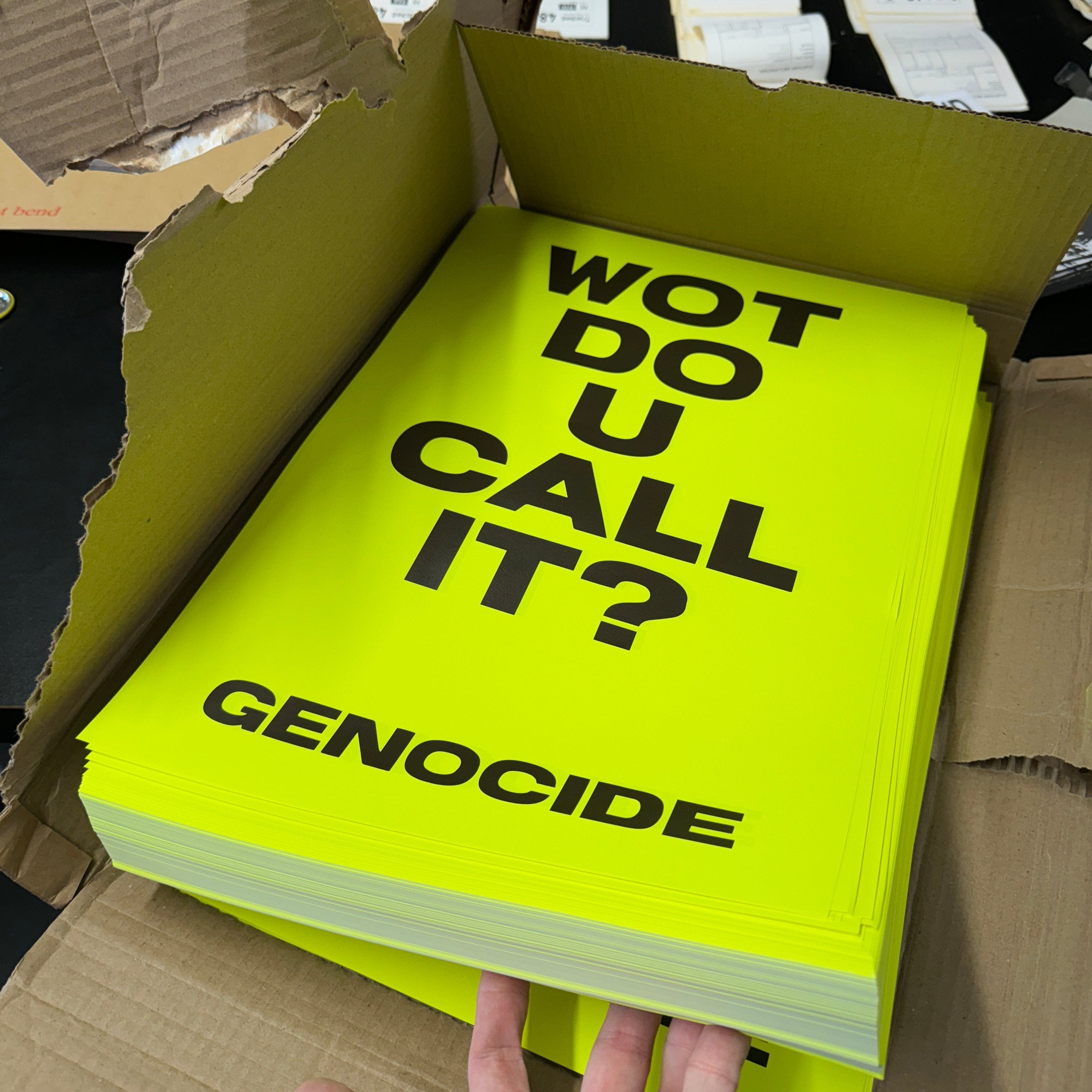 WOT DO U CALL IT? POSTER