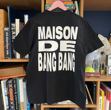 OG BANGER LOGO FRONT / MAISON BACK black t-shirt