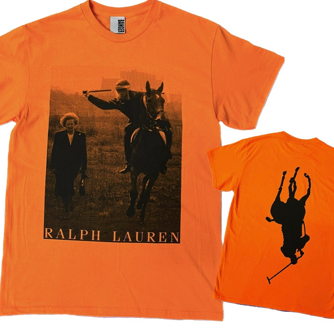 EU RALPH hazard orange t-shirt