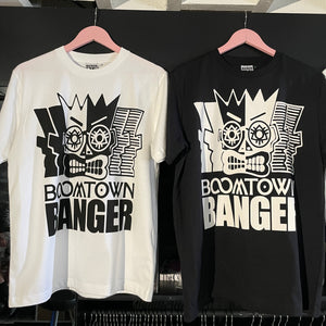 BOOMTOWN BANGER white tshirt