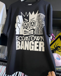 BOOMTOWN BANGER black tshirt