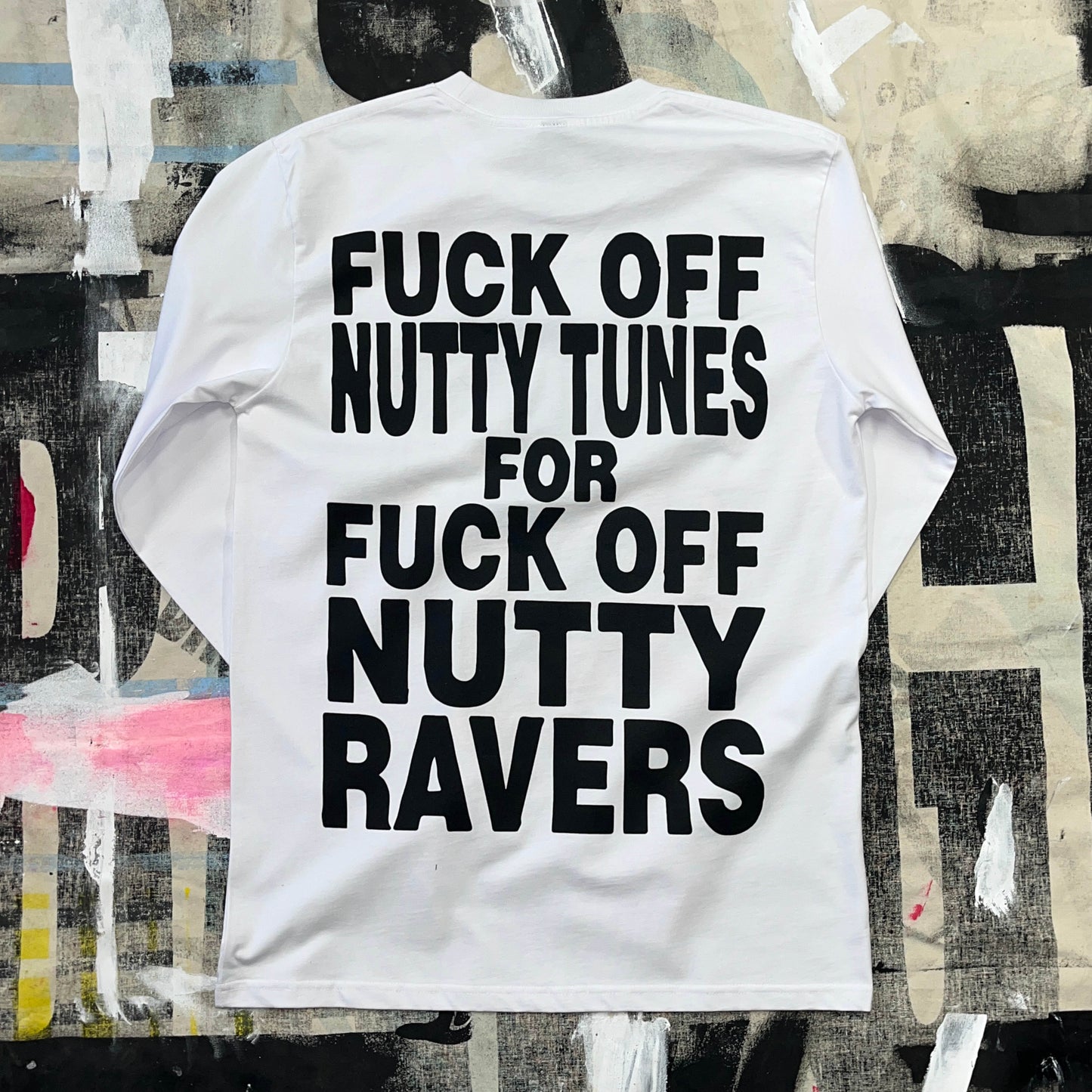NUTTY RAVERS long sleeve T-shirt