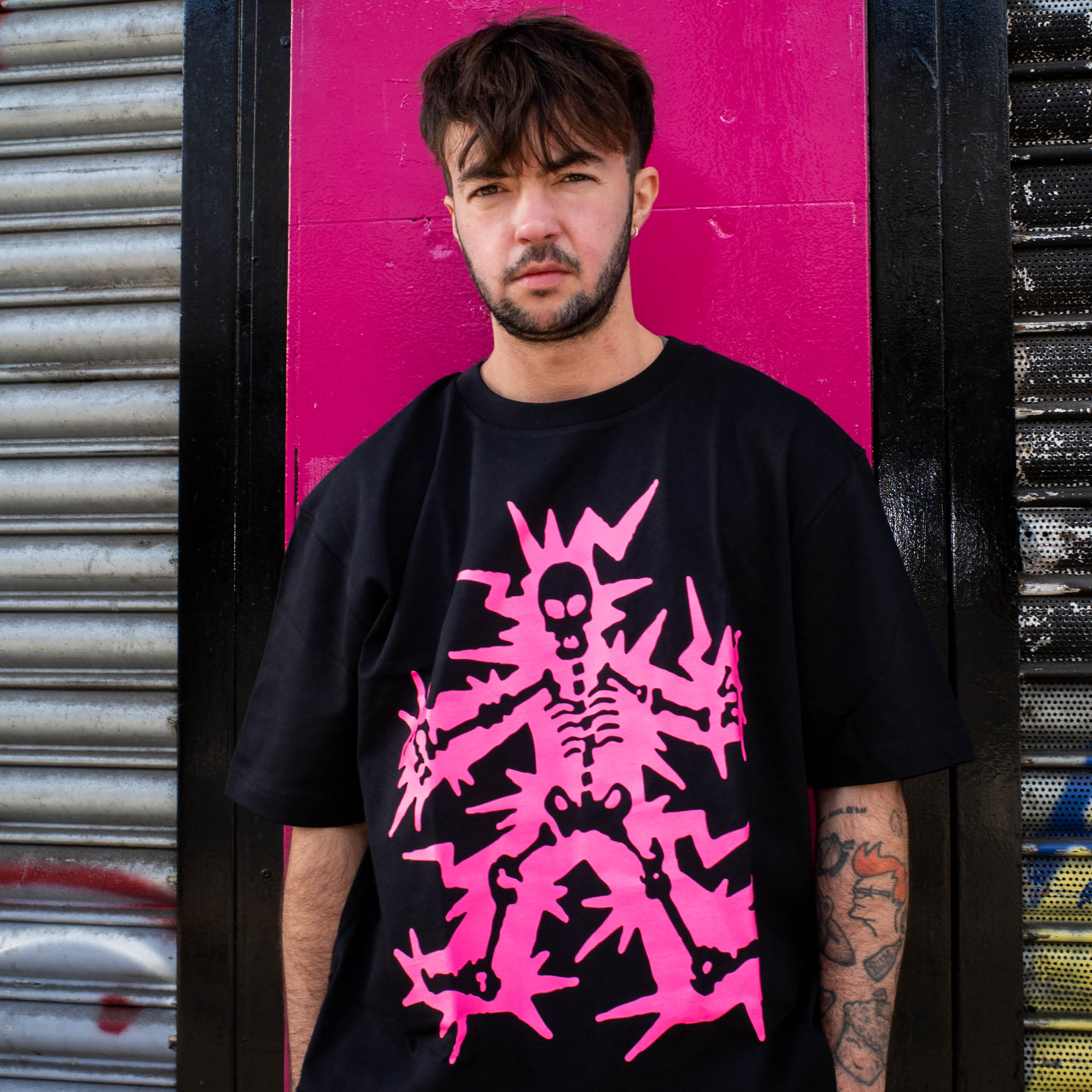 SHOCKER T-SHIRT BLACK