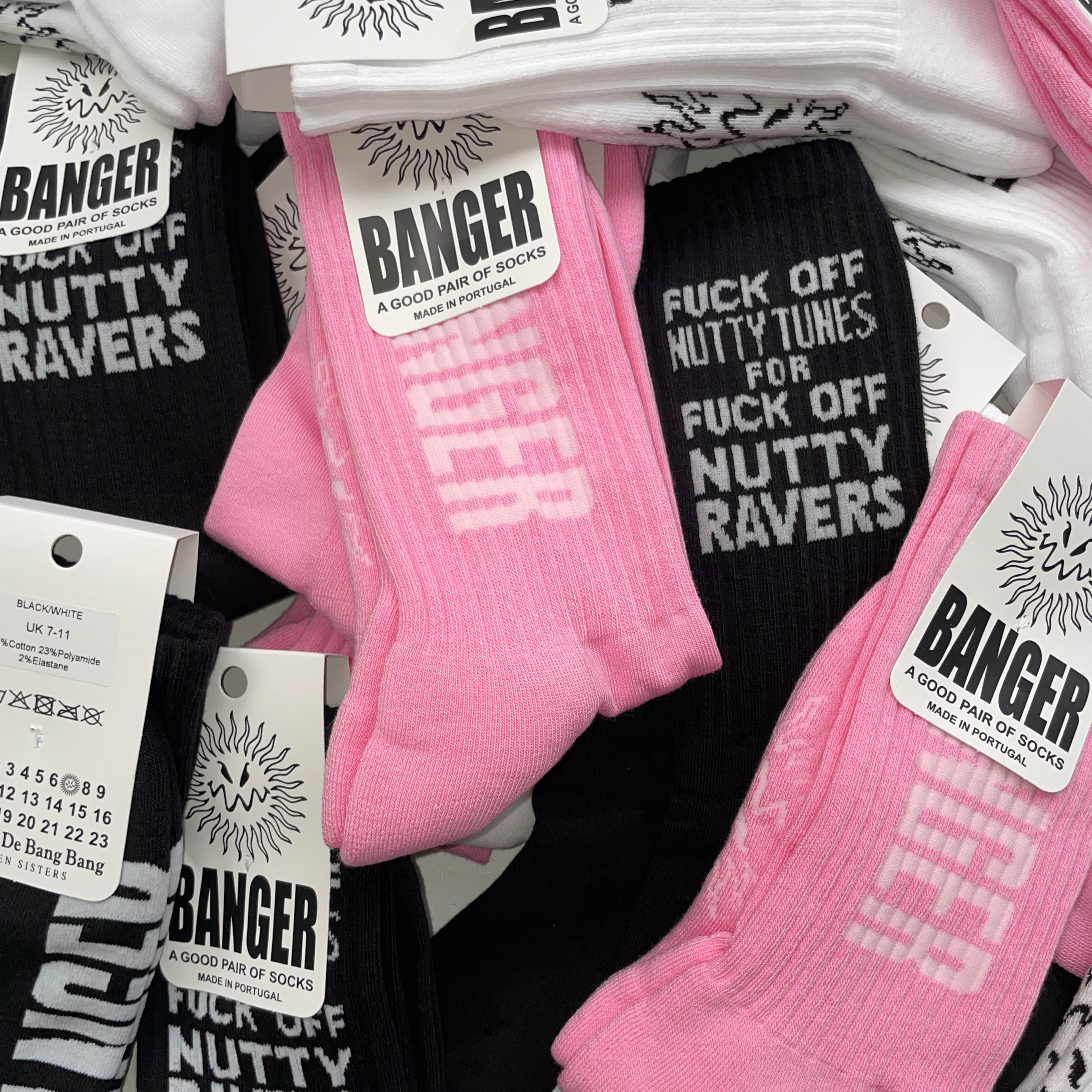 BANGER SOCKS PINK