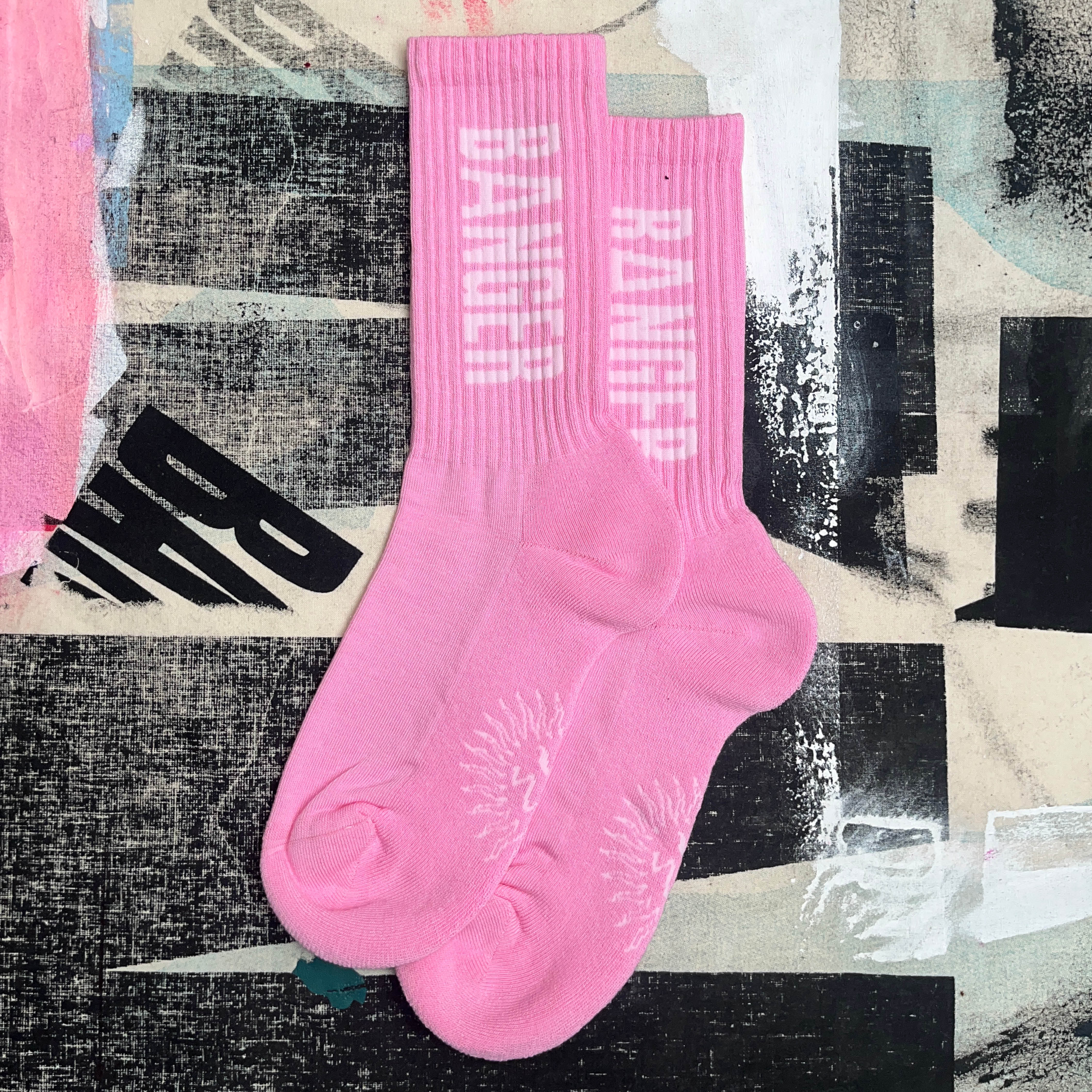 BANGER SOCKS PINK