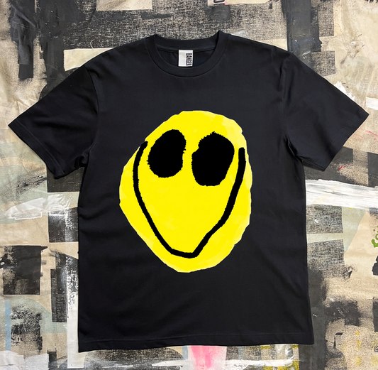 BIG SMILEY black T-shirt