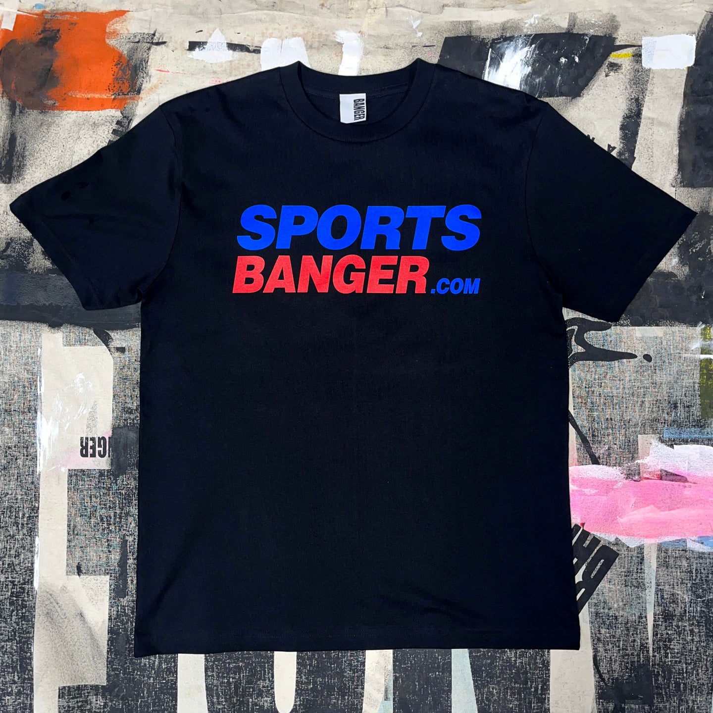 SPORTSBANGER.COM black T-shirt