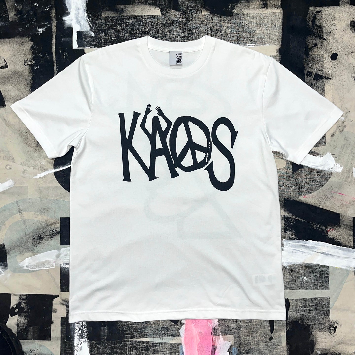 KAOS white T-shirt
