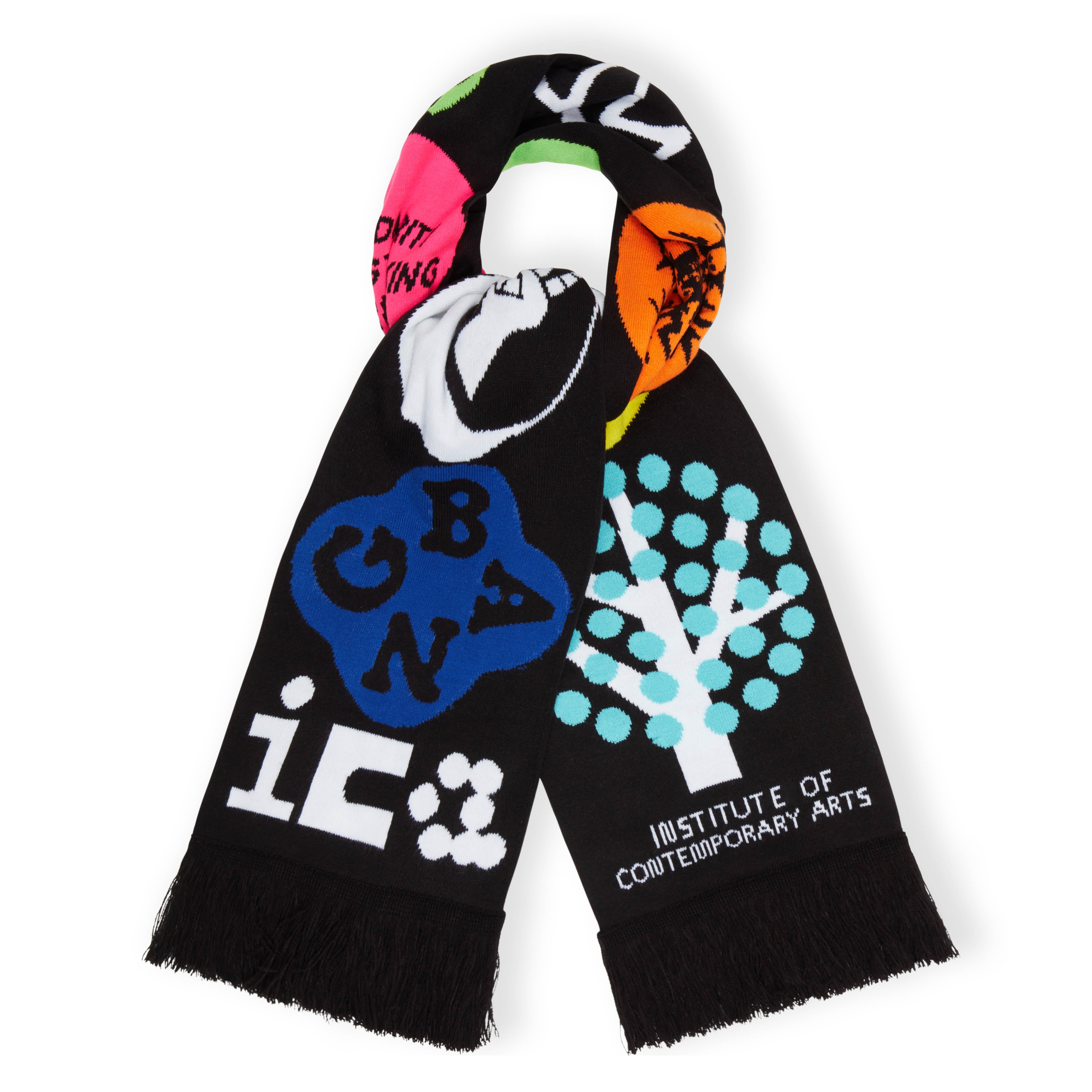 SPORTS BANGER x ICA SCARF MULTICOLOURED