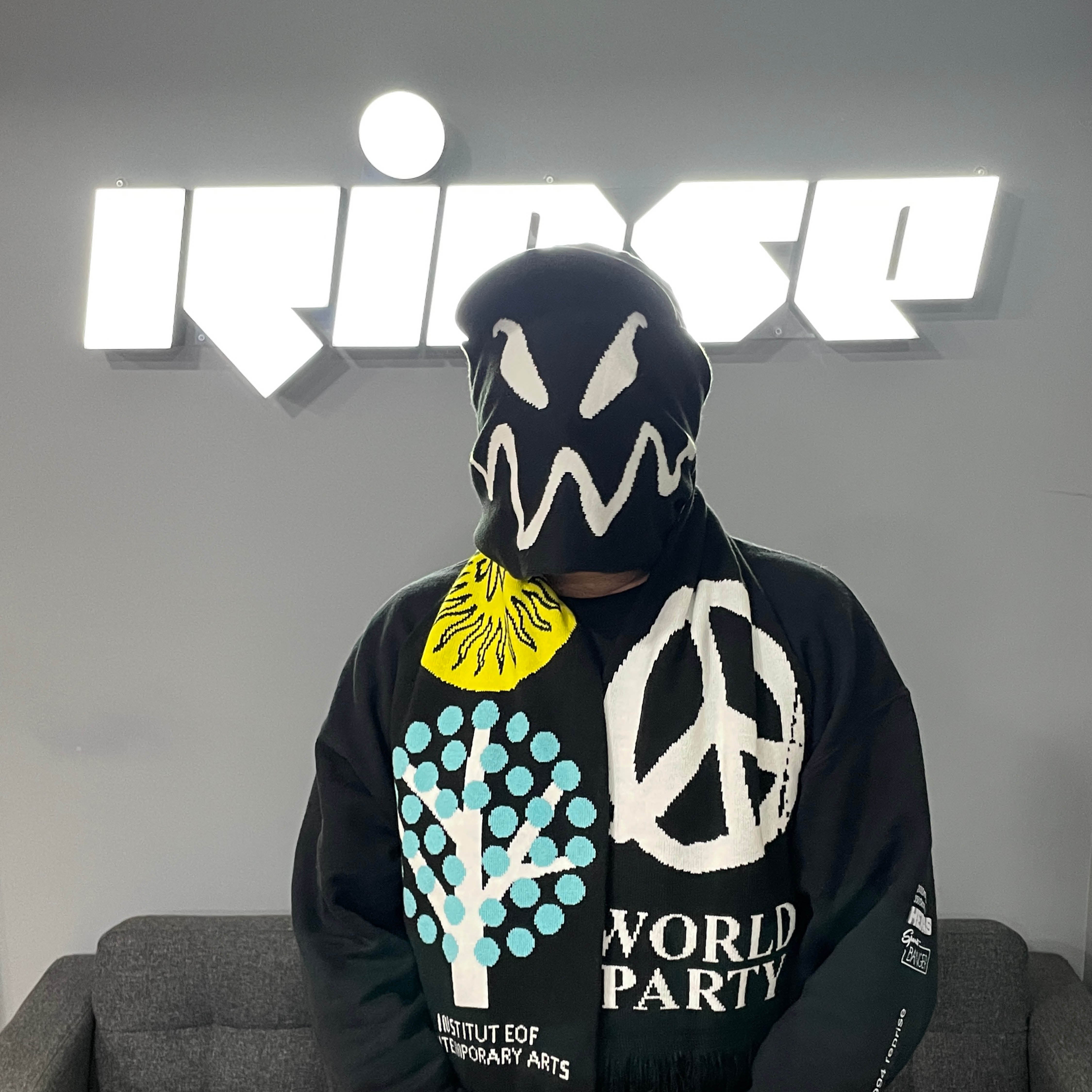 SPORTS BANGER x ICA SCARF MULTICOLOURED