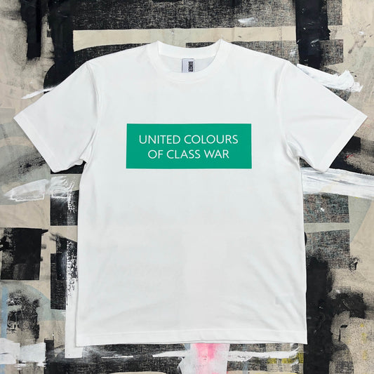 UNITED COLOURS OF CLASS WAR white T-shirt