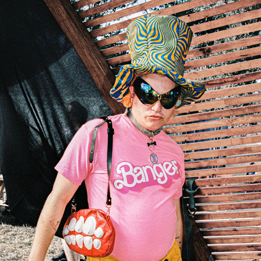 BABS neon pink T-shirt