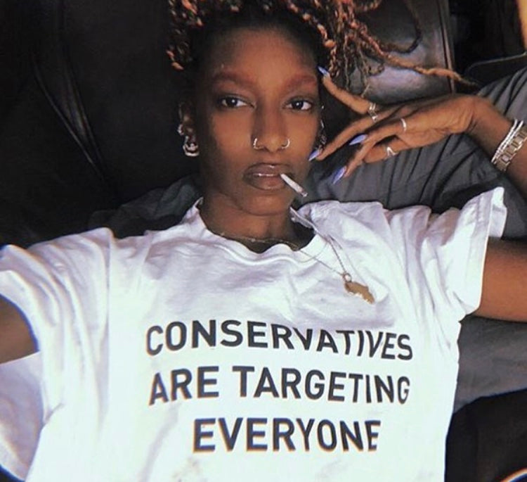 EVERYONE white T-shirt