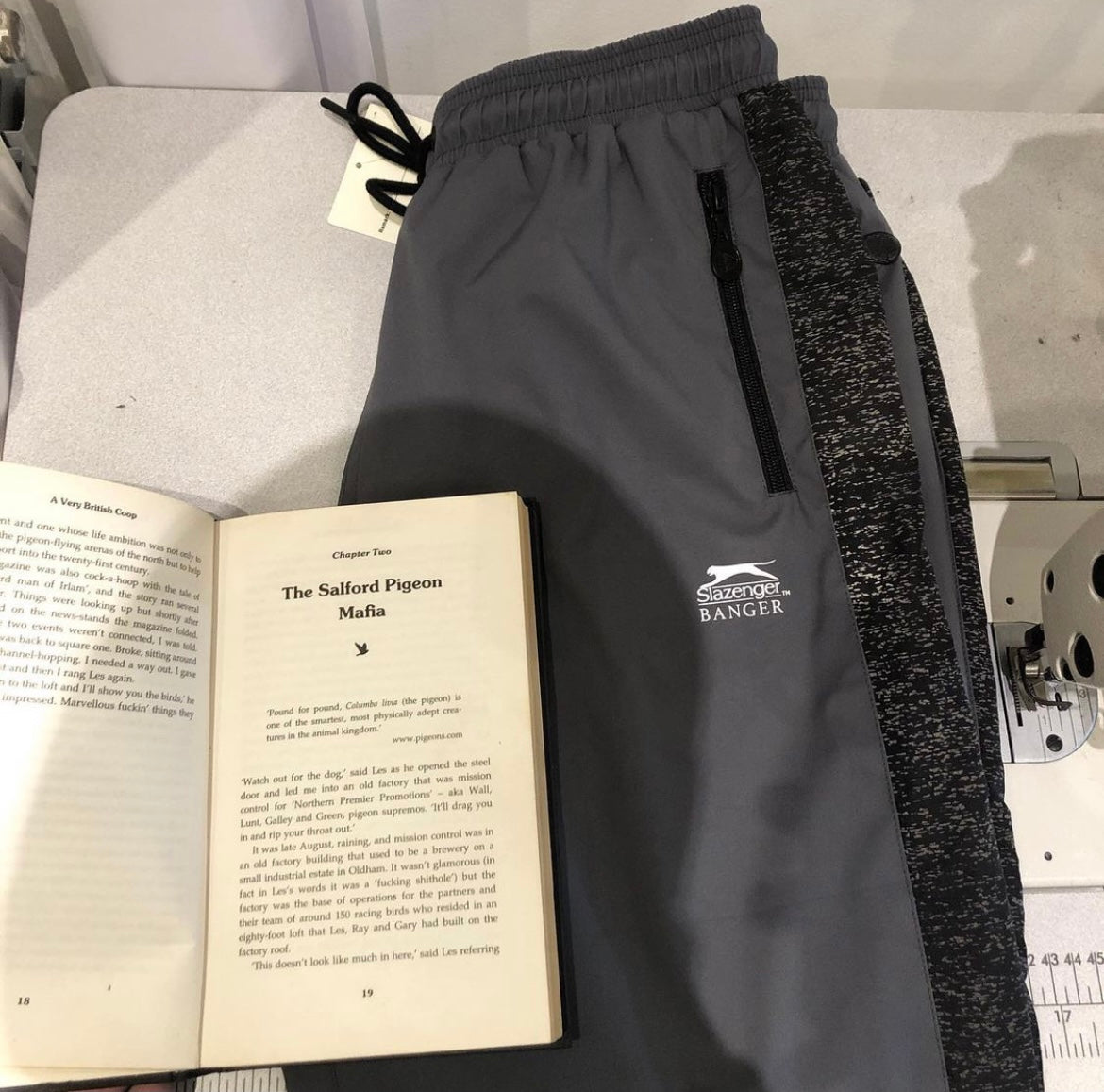 SLAZENGER BANGER PIGEON TRACKSUIT