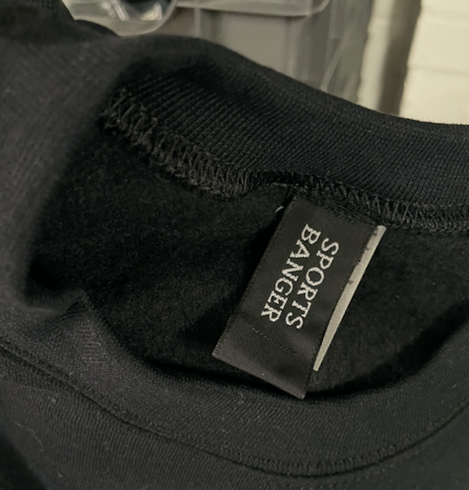 MOVING BANGER black jumper