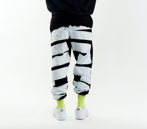 BIG BANGER OVERPRINT black tracksuit