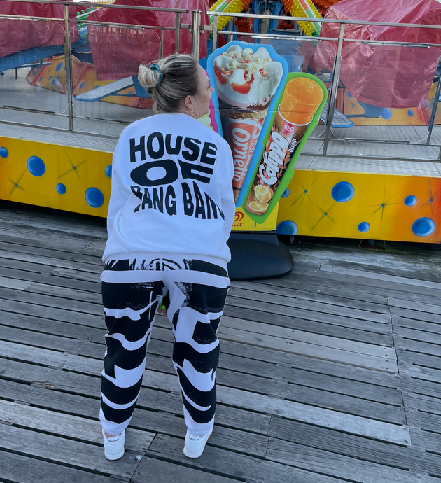 MAISON DE BANG BANG white jumper