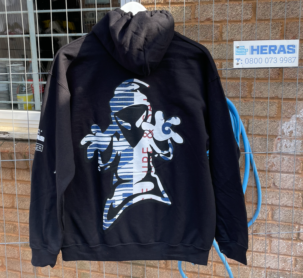 HERAS GHOST grey hood